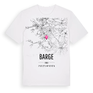 Barge karta t-shirt – ekologisk bomull t-shirt från Pinshirt