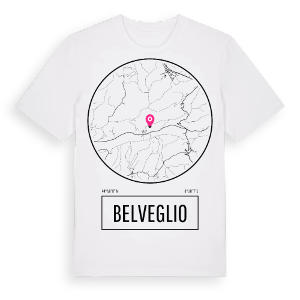 Belveglio t-shirt – ekologisk bomull t-shirt från Pinshirt