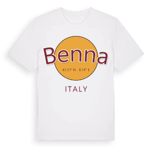 Benna cirkel t-shirt – ekologisk bomull t-shirt från Pinshirt