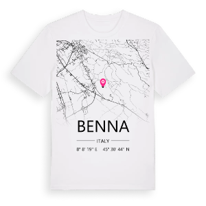 Benna karta t-shirt – ekologisk bomull t-shirt från Pinshirt