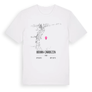 Beura-Cardezza karta t-shirt – ekologisk bomull t-shirt från Pinshirt