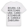 Beura-Cardezza ordlek t-shirt
