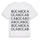 Boca ordlek t-shirt