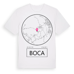 Boca t-shirt – ekologisk bomull t-shirt från Pinshirt