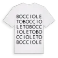 Boccioleto ordlek t-shirt