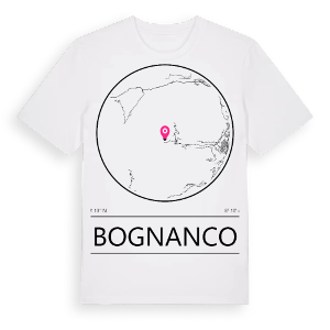 Bognanco t-shirt – ekologisk bomull t-shirt från Pinshirt