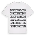 Bogogno ordlek t-shirt