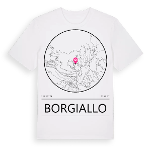 Borgiallo t-shirt – ekologisk bomull t-shirt från Pinshirt