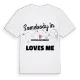 Någon i Borgolavezzaro älskar mig t-shirt