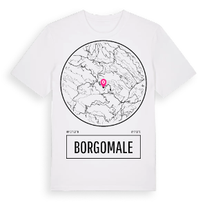 Borgomale t-shirt – ekologisk bomull t-shirt från Pinshirt
