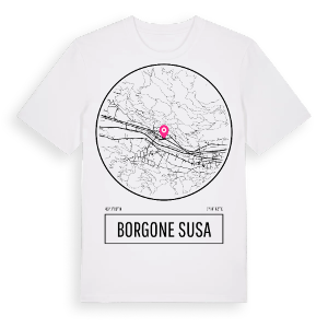 Borgone Susa t-shirt – ekologisk bomull t-shirt från Pinshirt