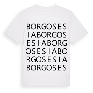 Borgosesia ordlek t-shirt – ekologisk bomull t-shirt från Pinshirt