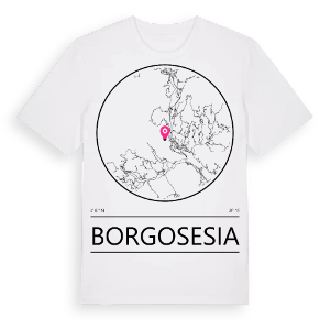 Borgosesia t-shirt – ekologisk bomull t-shirt från Pinshirt