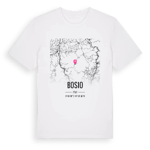 Bosio karta t-shirt – ekologisk bomull t-shirt från Pinshirt