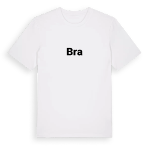 Bra fetstil t-shirt – ekologisk bomull t-shirt från Pinshirt