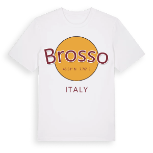 Brosso cirkel t-shirt – ekologisk bomull t-shirt från Pinshirt