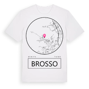 Brosso t-shirt – ekologisk bomull t-shirt från Pinshirt