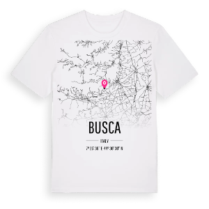 Busca karta t-shirt – ekologisk bomull t-shirt från Pinshirt