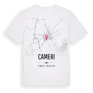 Cameri karta t-shirt – ekologisk bomull t-shirt från Pinshirt