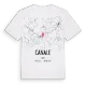 Canale karta t-shirt