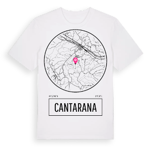 Cantarana t-shirt – ekologisk bomull t-shirt från Pinshirt