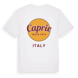 Caprie cirkel t-shirt – ekologisk bomull t-shirt från Pinshirt