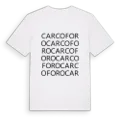 Carcoforo ordlek t-shirt