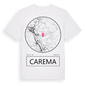 Carema t-shirt – ekologisk bomull t-shirt från Pinshirt