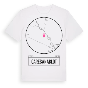 Caresanablot t-shirt – ekologisk bomull t-shirt från Pinshirt