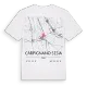 Carpignano Sesia karta t-shirt