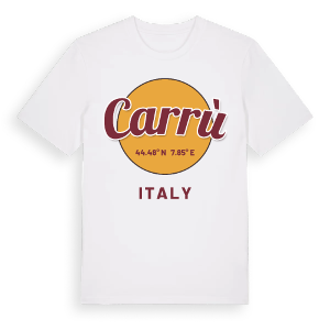 Carrù cirkel t-shirt – ekologisk bomull t-shirt från Pinshirt