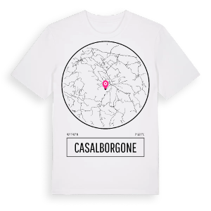 Casalborgone t-shirt – ekologisk bomull t-shirt från Pinshirt