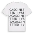 Cascinette d'Ivrea ordlek t-shirt