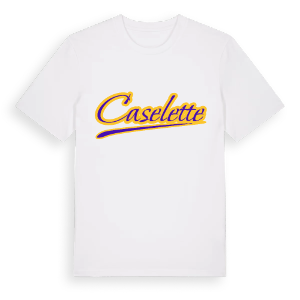 Caselette baseball t-shirt – ekologisk bomull t-shirt från Pinshirt