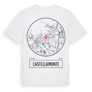 Castellamonte t-shirt – ekologisk bomull t-shirt från Pinshirt