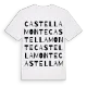 Castellamonte ordlek t-shirt