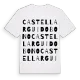 Castellar Guidobono ordlek t-shirt