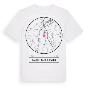 Castellazzo Bormida t-shirt – ekologisk bomull t-shirt från Pinshirt