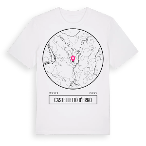 Castelletto d'Erro t-shirt – ekologisk bomull t-shirt från Pinshirt