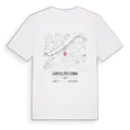 Castelletto Stura karta t-shirt