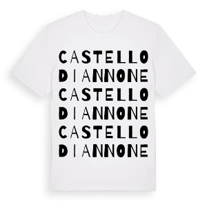 Castello di Annone ordlek t-shirt – ekologisk bomull t-shirt från Pinshirt