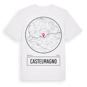 Castelmagno t-shirt – ekologisk bomull t-shirt från Pinshirt