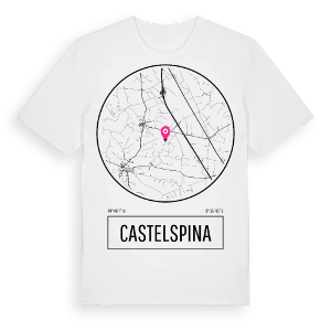 Castelspina t-shirt – ekologisk bomull t-shirt från Pinshirt