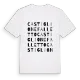 Castiglione Falletto ordlek t-shirt