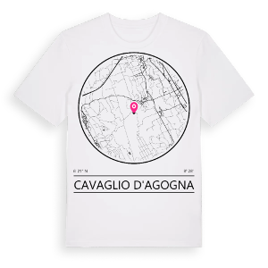 Cavaglio d'Agogna t-shirt – ekologisk bomull t-shirt från Pinshirt