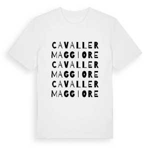 Cavallermaggiore ordlek t-shirt – ekologisk bomull t-shirt från Pinshirt