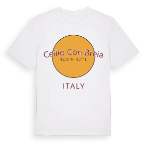 Cellio con Breia cirkel t-shirt – ekologisk bomull t-shirt från Pinshirt