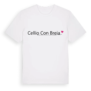 Cellio con Breia hjärta t-shirt – ekologisk bomull t-shirt från Pinshirt