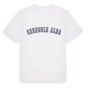 Ceresole Alba college t-shirt – ekologisk bomull t-shirt från Pinshirt