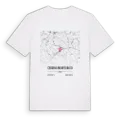 Cerrina Monferrato karta t-shirt